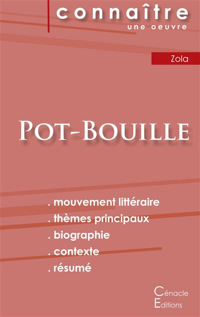 Fiche de lecture Pot-bouille de Emile Zola