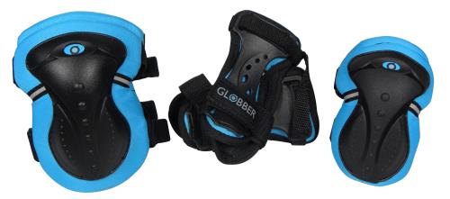 Set de 3 protections Globber Taille XXS Bleu