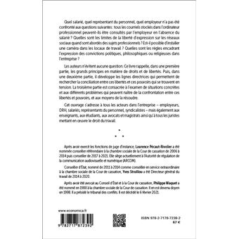 Pouvoirs du chef d'entreprise et libertés du salarié