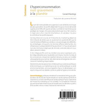 L'hyperconsommation nuit gravement à la planète