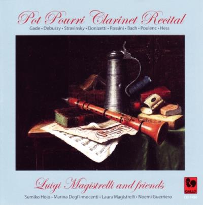 Pot pourri clarinet recital : Luigi Magistrelli and friends