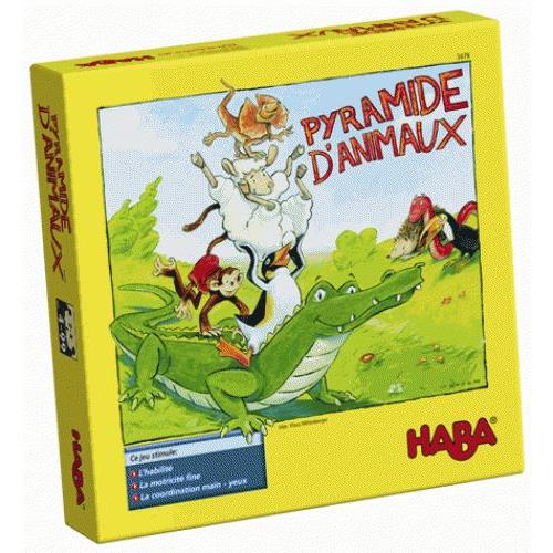 Jeu pyramide d'animaux haba