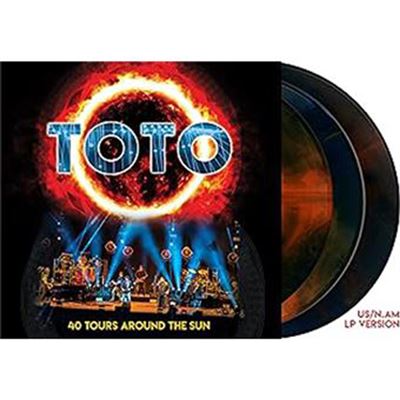 40 Tours Around The Sun Édition Limitée Vinyle Bleu et Orange