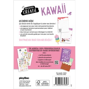 Agenda scolaire DIY Kawaii 2022-2023