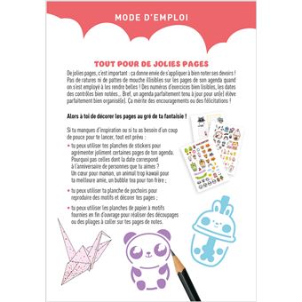 Agenda scolaire DIY Kawaii 2022-2023