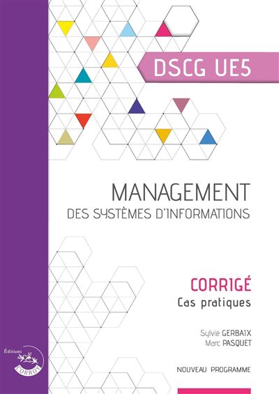 Management des systèmes d'information, unité d'enseignement 5 du DSCG
