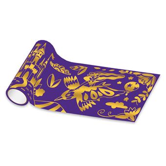 Frise décorative autocollante à gratter Féérie