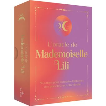L'oracle de Mademoiselle Lili - boîtier de 55 cartes avec un livret de 80 pages - Découvrez les mes