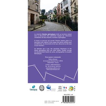 Balade géologique à Paris 18e
