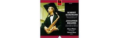 Plays schumann and brahms saxophone