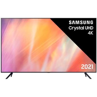 Samsung UE50AU7170U - Classe de diagonale 50" 7 Series TV LCD rétro-éclairée par LED - Smart TV - Tizen OS - 4K UHD (2160p) 3840 x 2160 - HDR - gris titan - 1