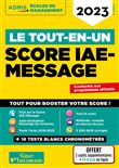 Le tout-en-un Score IAE-MESSAGE - 13 tests blancs - Fil d'actu offert