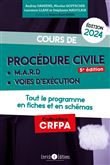 Cours de procédure civile et modes alternatifs de règlement des différends 2024