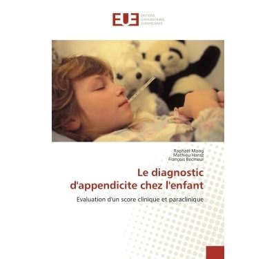 Le diagnostic d'appendicite chez l'enfant