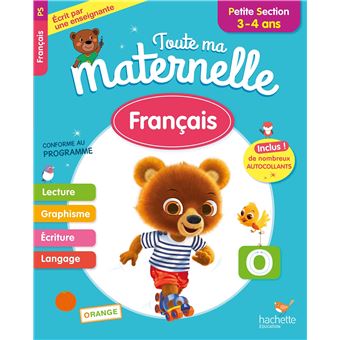 Toute Ma Maternelle - Français Petite Section (3-4 ans) - broché