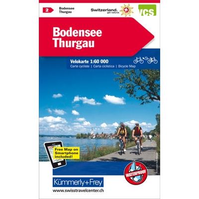 KuF Schweiz Radkarte Bodensee, Thurgau -  Collectif - broché