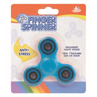 Jouet de spinner Fidget bleu platine pour le Maroc