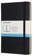 Carnet classique format moyen Moleskine à grille de pointillés couverture rigide Noir