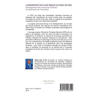 L'université face aux enjeux actuels en RDC