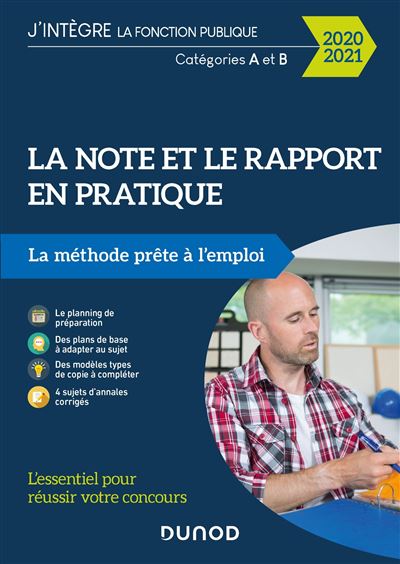 La note et le rapport en pratique - La méthode prête à l'emploi - 2020-2021 - Laetitia Godefroy - broché