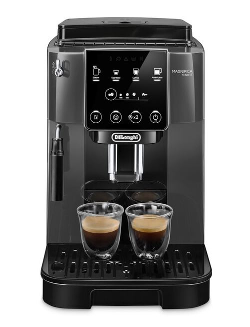 Delonghi De'Longhi Magnifica Start Ecam220.22.Gb - Machine À Café Automatique Avec Buse Vapeur "Cappuccino" - 15 Bar - Anthracite