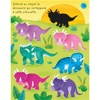 Les dinosaures - Mon premier bloc de jeux