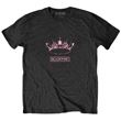 T-Shirt Blackpink Crown Noir