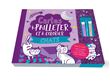 Cartes à pailleter et colorier : Chats