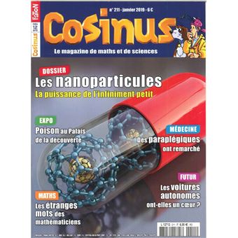 Cosinus N°211 - Les nanoparticules - janvier 2019
