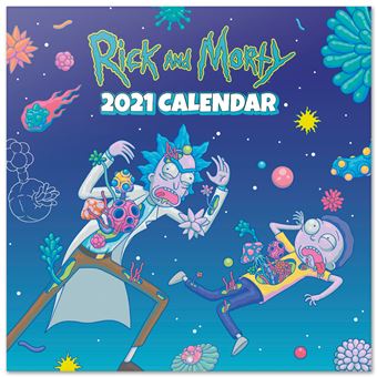 Calendrier 2021 30x30 Rick&Morty