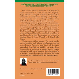 Bréviaire de l'idéologie politique de Félix Houphouët-Boigny