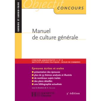 Manuel de culture générale - 1