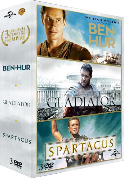 Coffret Peplum 3 films DVD