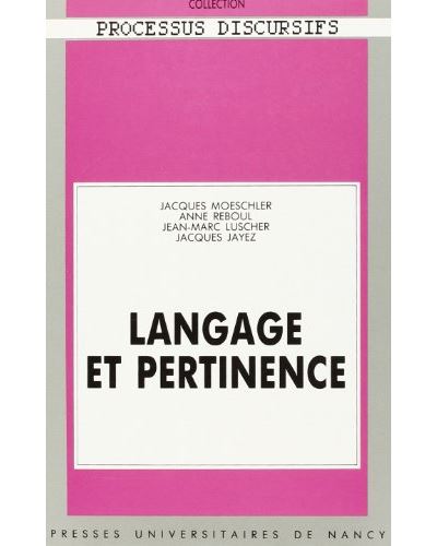 Langage et pertinence