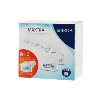 Pack de 12 cartouches Maxtra pour carafe filtrante Brita