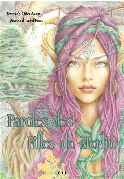 Paroles des filles de Merlin - Gilles Adam - relié