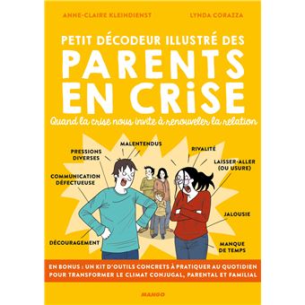Petit décodeur illustré des parents en crise