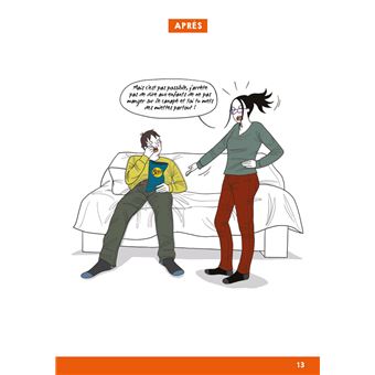 Petit décodeur illustré des parents en crise