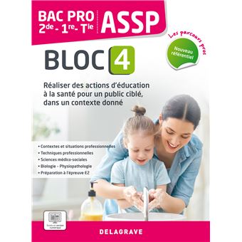 Les Parcours Pros - ASSP - Bloc 4 - 2de, 1re, Tle Bac Pro ASSP (2023) - Pochette élève