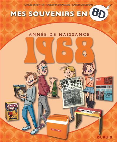 Mes souvenirs en BD - 1968 -  Sti - cartonné