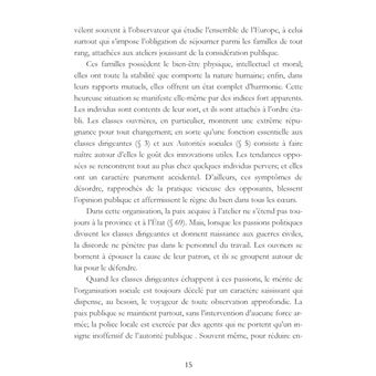 L'organisation du travail, selon la coutume des ateliers et la loi du Décalogue