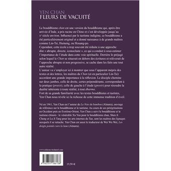 Fleurs de vacuité - L'étude comme pratique dans le bouddhisme chan