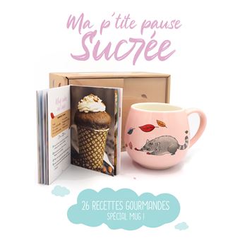 Coffret Ma p'tite pause sucrée - 26 recettes gourmandes spéciales Mug