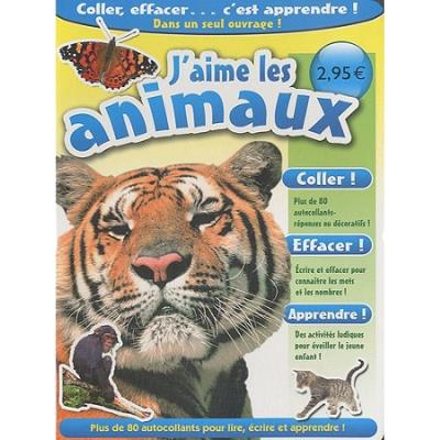 J'aime les animaux -  Collectif - broché