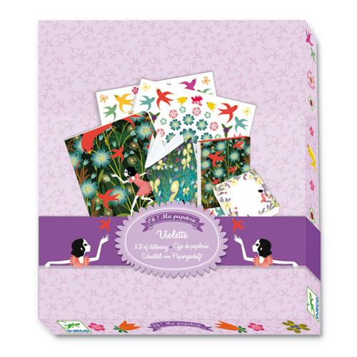 Kit de paperie Violette Djeco