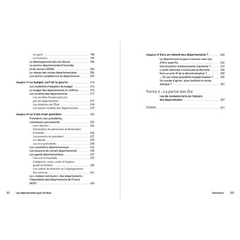 Les départements poche pour les nuls