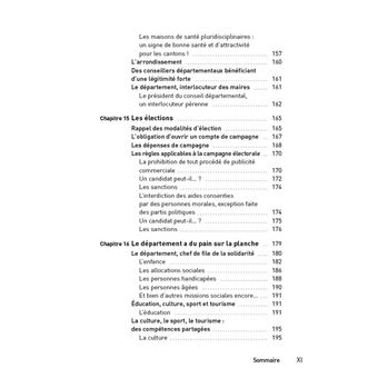 Les départements poche pour les nuls