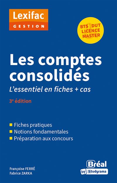 Consolidation des comptes