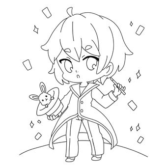 Dessine et colorie   Univers chibis