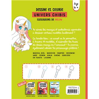 Dessine et colorie   Univers chibis